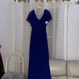 Elegant Blue Evening Gown new with tags